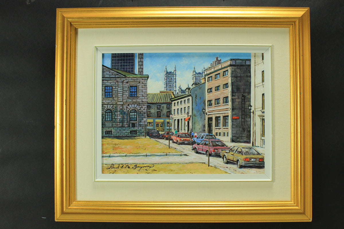 Paul A. De Bagossy, Canadian painter oil painting, 12x16 Canadian