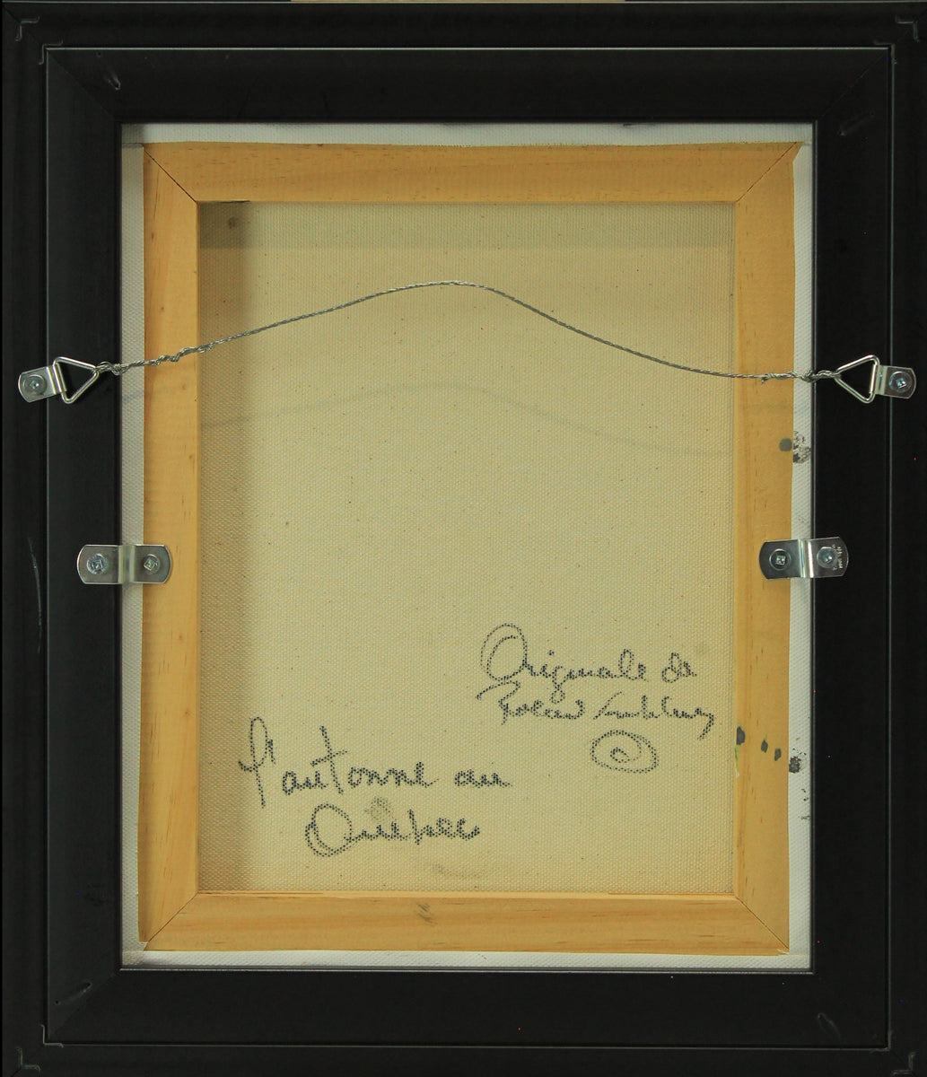 Roland Tremblay, Canadian painter Oil painting, 12x10 Canadian