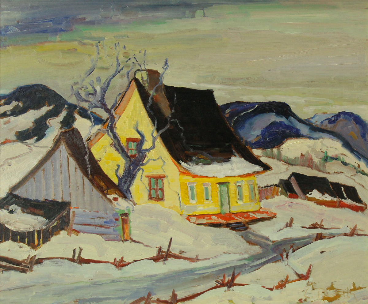 Louis Tremblay, Canadian painter Oil painting 20x24 Canadian