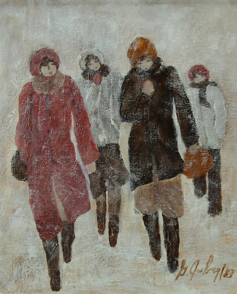 Gervaise Aubry, oil on canvas, 12x10
