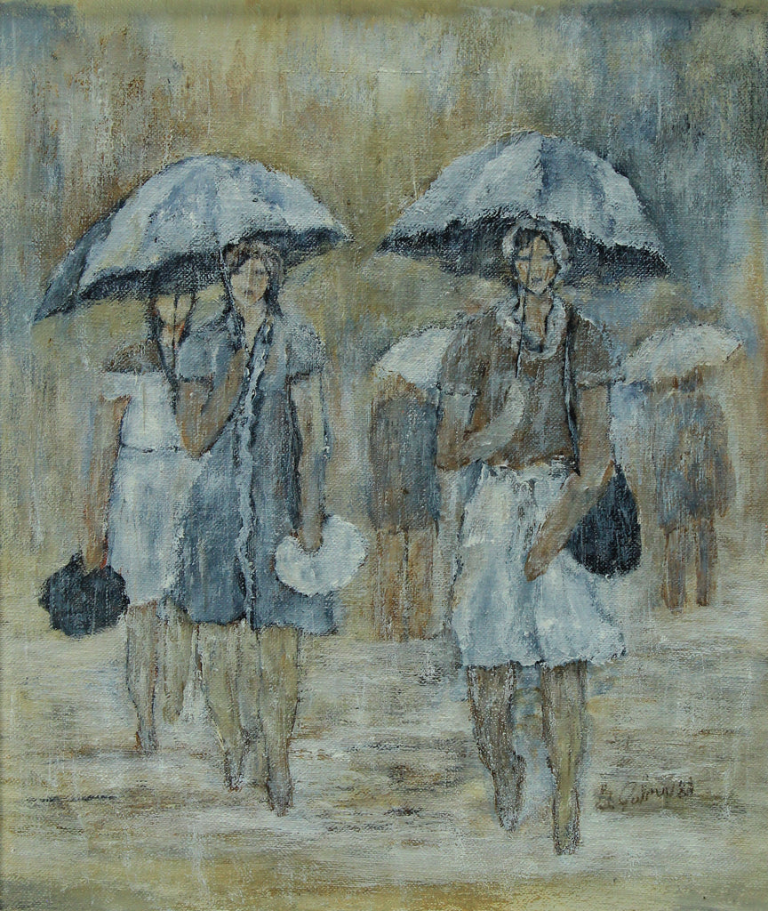 Gervaise Aubry, oil on canvas, 14x12