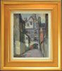 M. MacDonald, The Baker House Edinburg - Oil on canvas board, 10 1/2 x 8 1/2