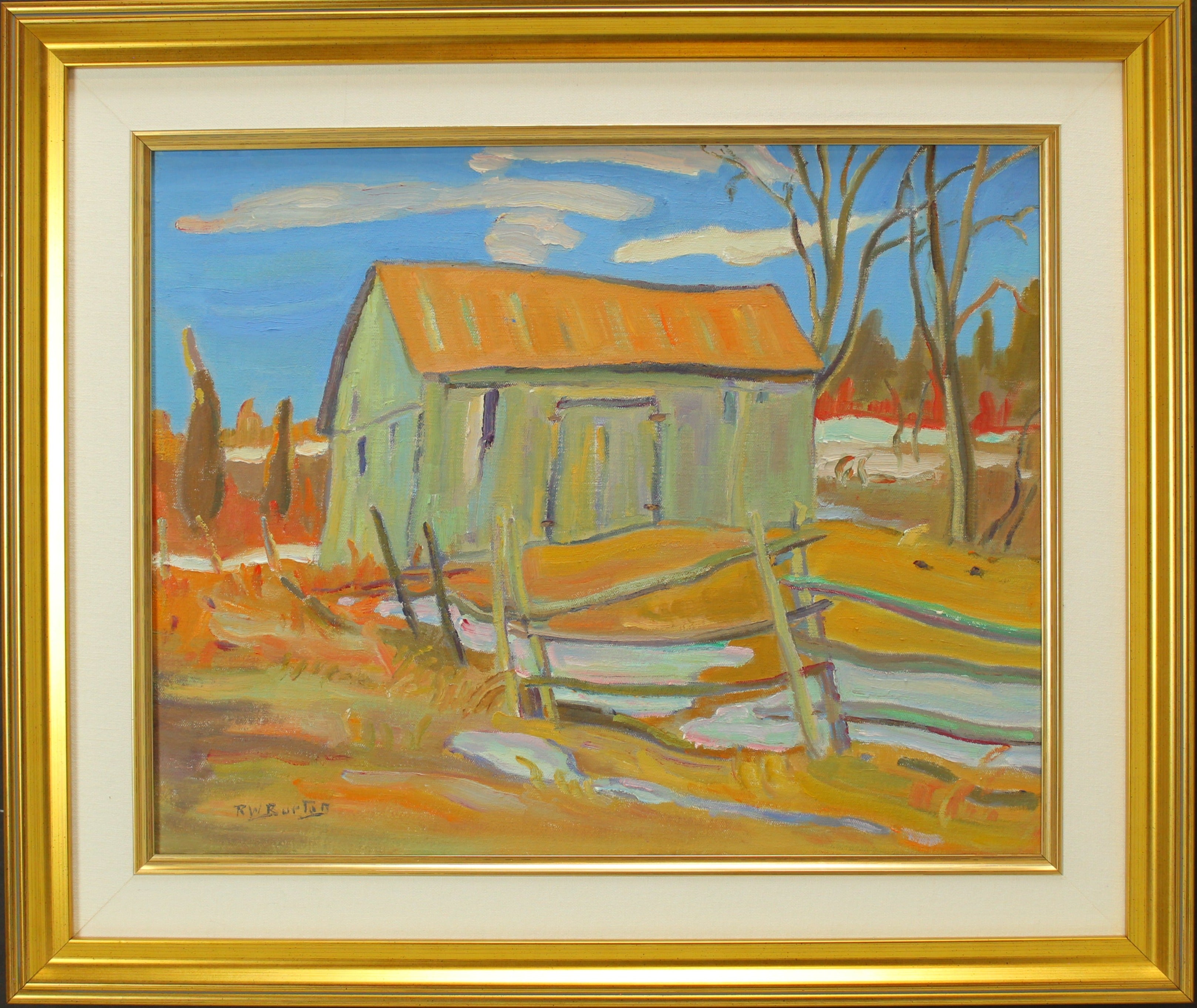 Ralph Wallace Burton Oil painting 16x20 Canadian Classic Fine Art