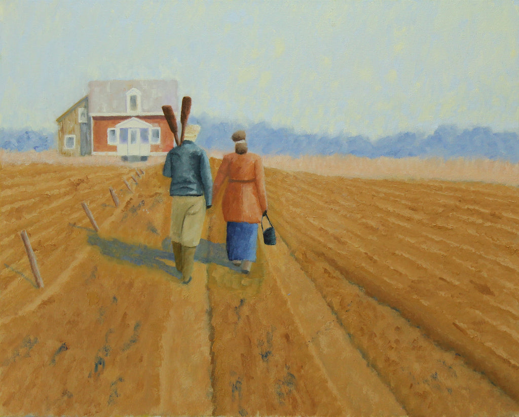 Sam Cassab - Oil painting, 16x20