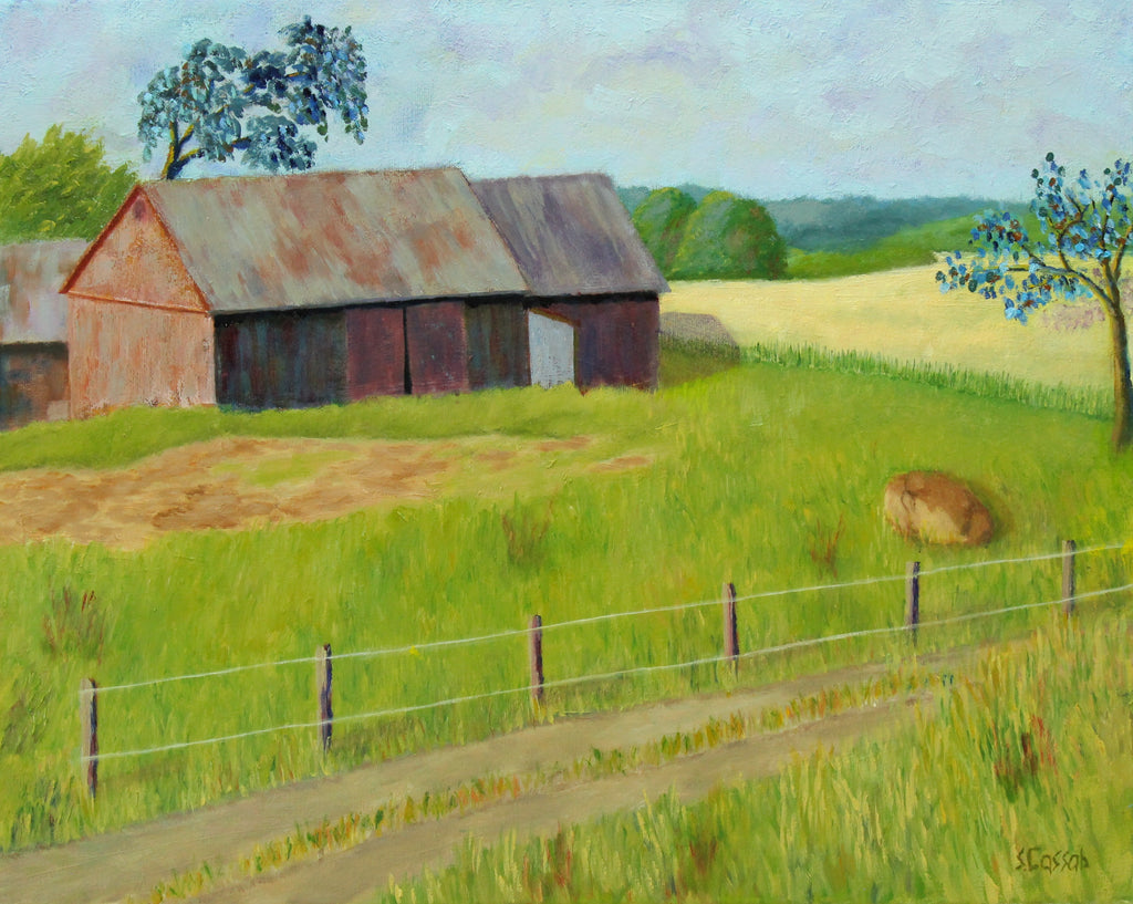 Sam Cassab - Oil painting, 16x20