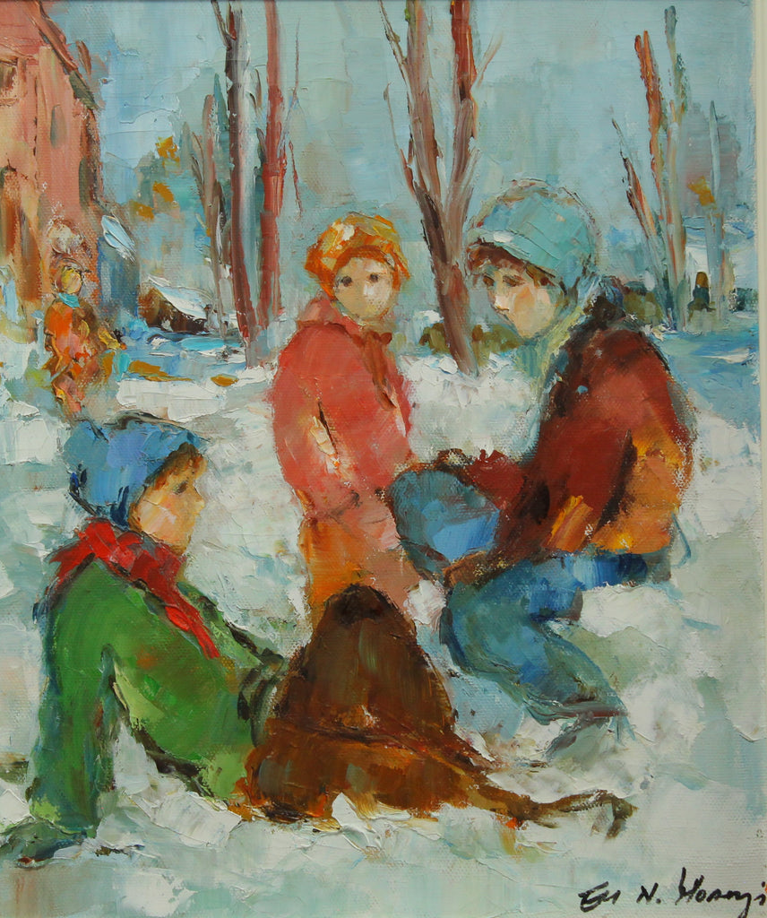 Eva Mosonyi, Oil painting - 12x10