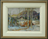 Hal Ross Perrigard - Huile sur masonite, 12x16 *** EN ATTENTE ***