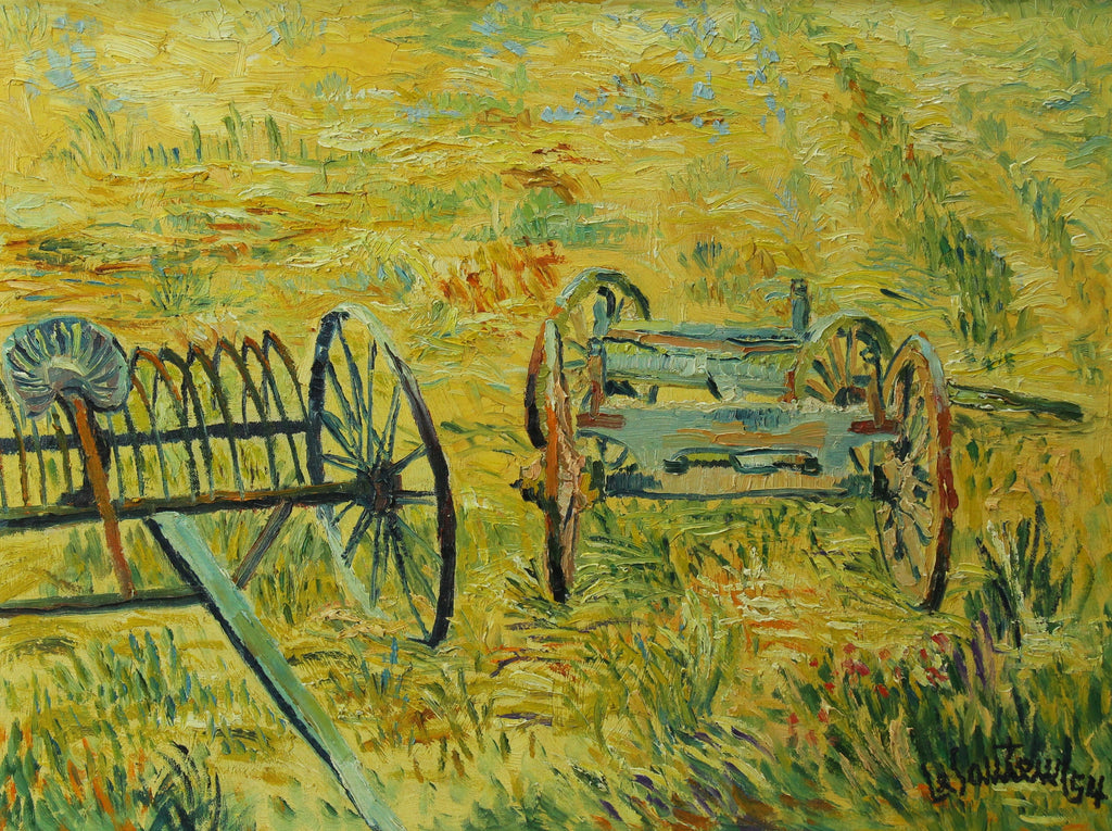 Claude Le Sauteur - Oil on Canvas Board, 18x24