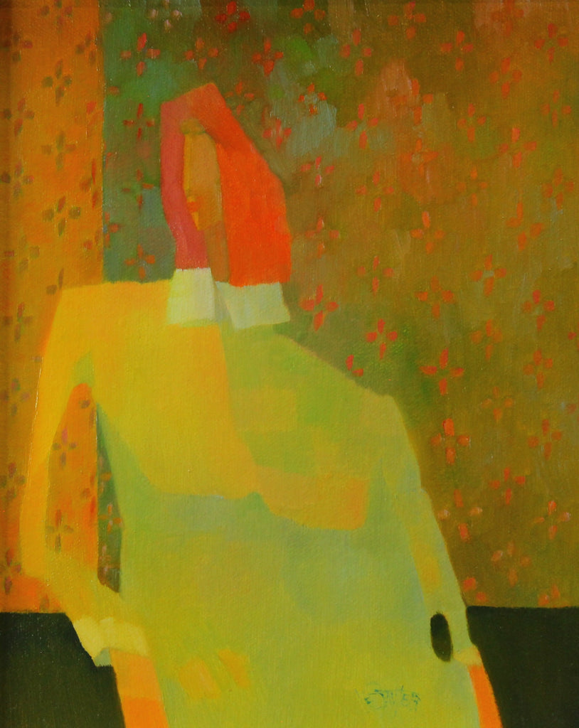 Claude Le Sauteur - Huile sur toile, 10x8