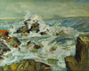 Armand Tatossian painting, Les Vagues - Oil on canvas, 24x30