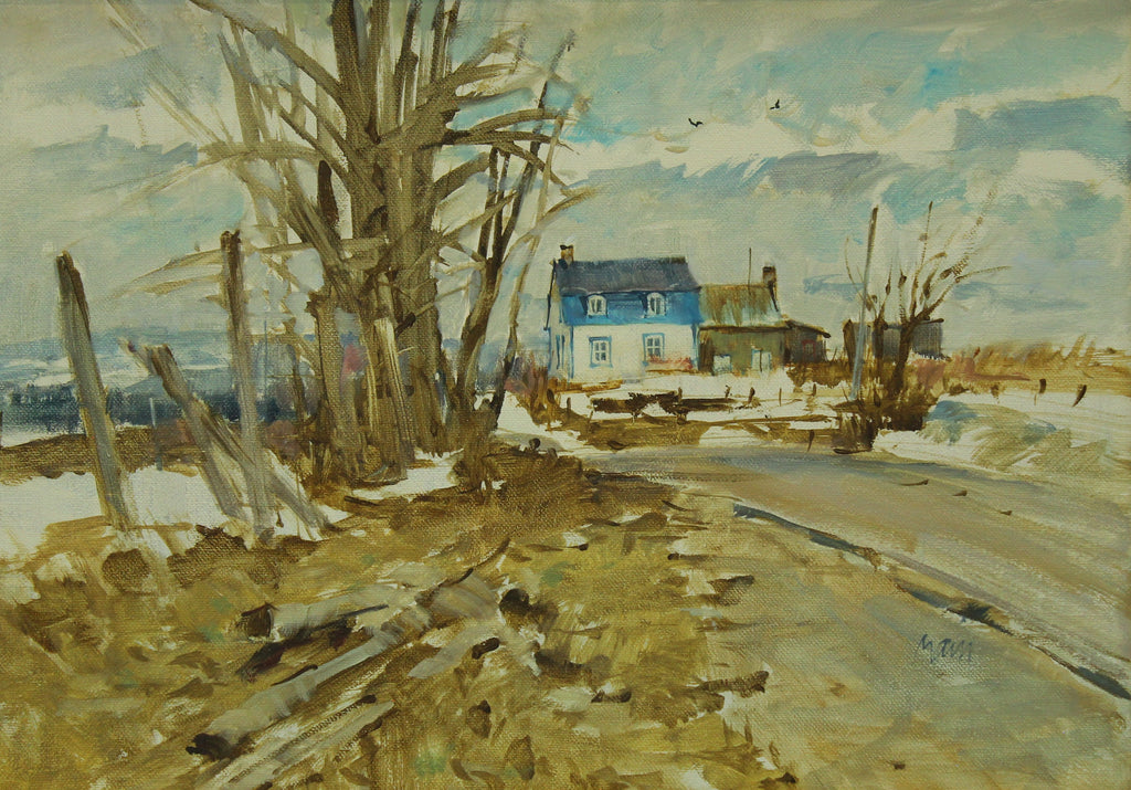 Stuart Main, Peinture à l'huile - 10 x 14
